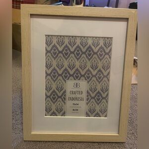 Light Faux Wood Photo Frame